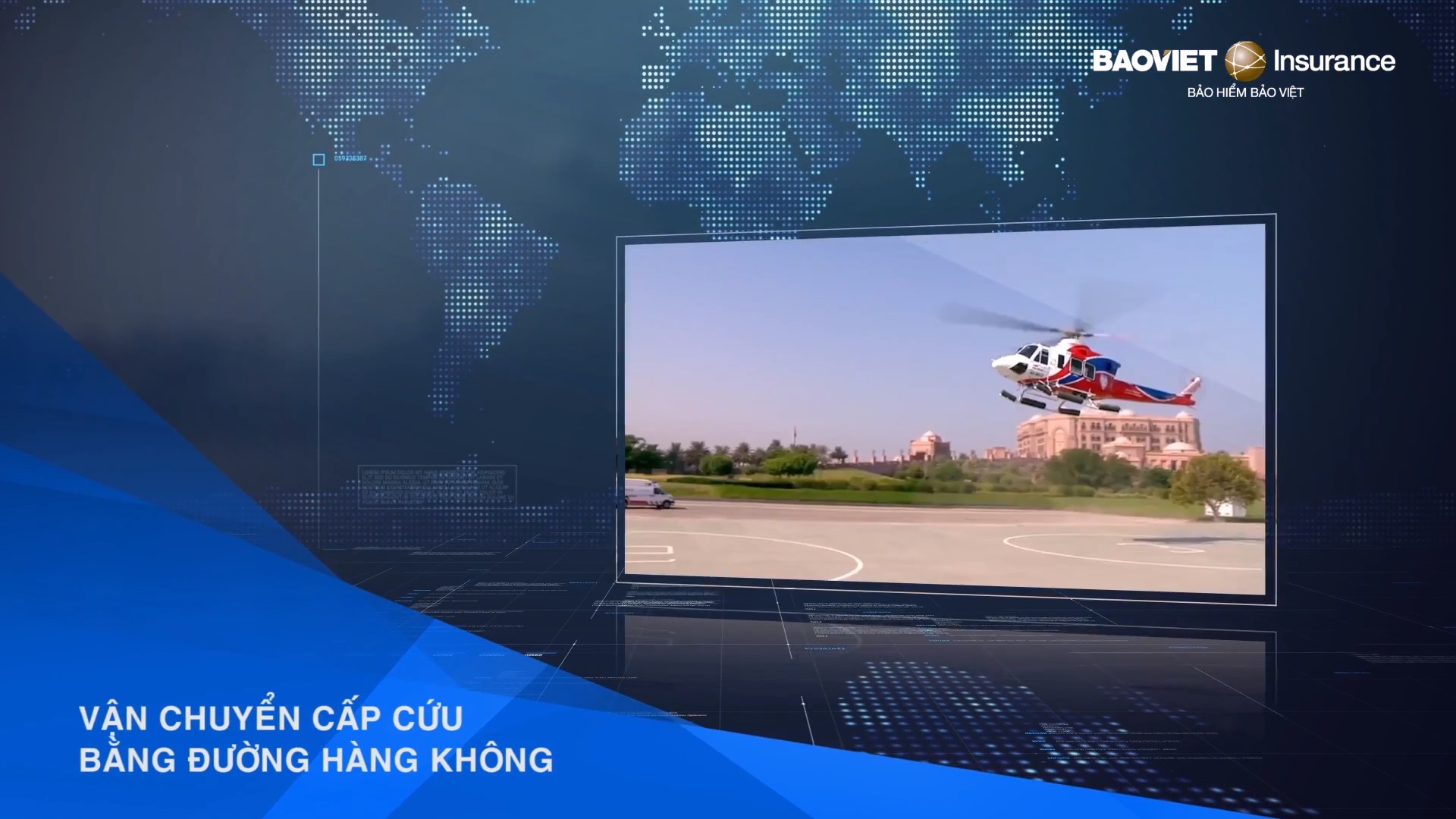 Bảo việt intercare chi tra chi phí vận chuyển cấp cứu đường hàng không